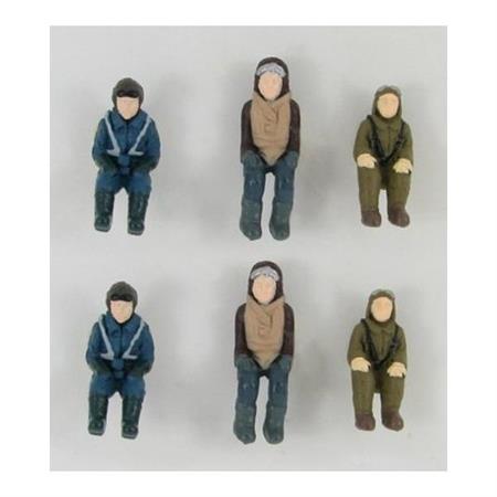 WWII Japanese, German & RAF Pilots