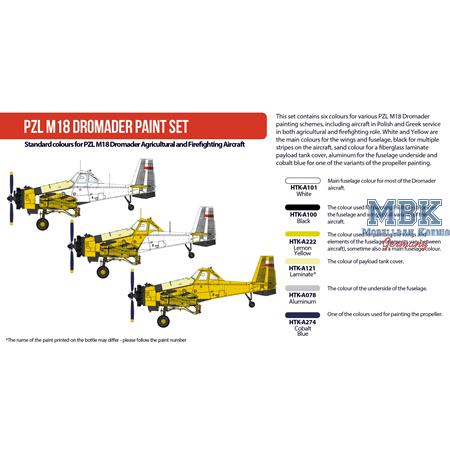 PZL M18 Dromader Paint Set