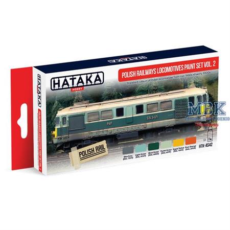 Polish Railways locomotives paint set vol.2