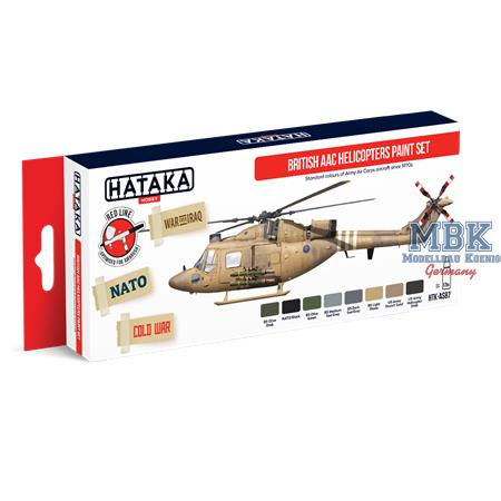 British AAC Helicopters paint set