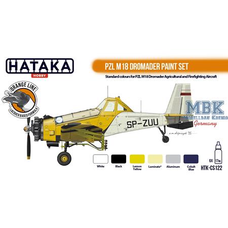 PZL M18 Dromader Paint Set (Lacquer)