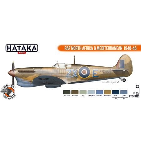 RAF North Africa & Mediterranean 1940-45 (Lacquer)