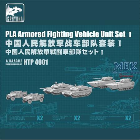 PLA Armored Fighting Vehicle Unit Set 1