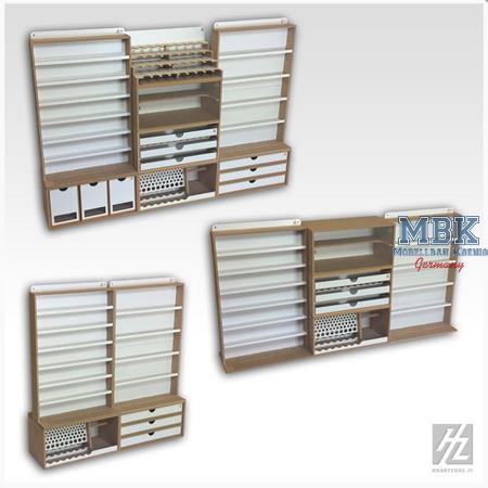 Modular Paint Hanger x 5 Farbregal --> 78 <--