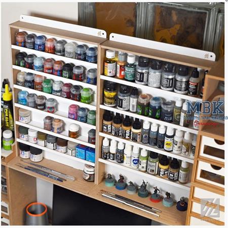 Modular Paint Hanger x 5 Farbregal --> 78 <--