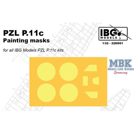 PZL P.11c Painting Masks