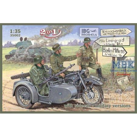 BMW R12 with sidecar (military version)