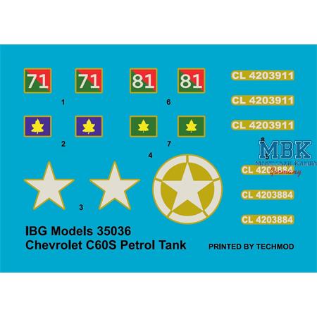 Chevrolet C60S Petrol Tank (No.12 and 13 Cab)