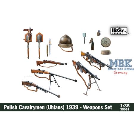 Polish Cavalrymen (Uhlans) 1939 - Weapons Set