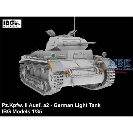 Pz.Kpfw. II Ausf. a/2 - German Light Tank