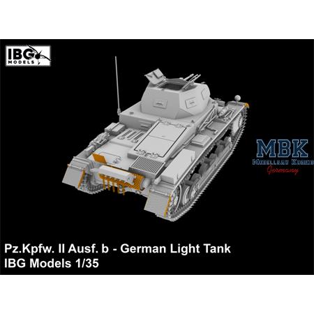 Pz.Kpfw. II Ausf. b - German Light Tank