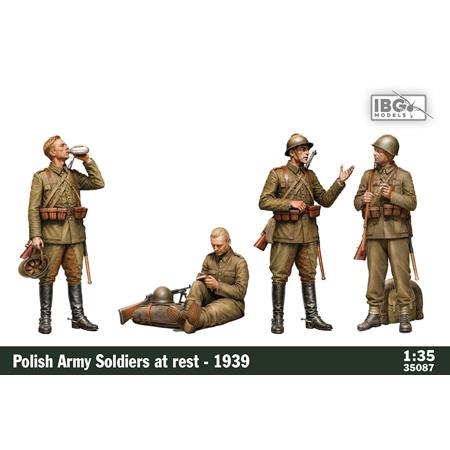 Polish Soldiers at rest - September 1939