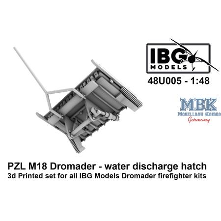 PZL M18 Dromader - Water Discharge Hatch - 3d Pr.
