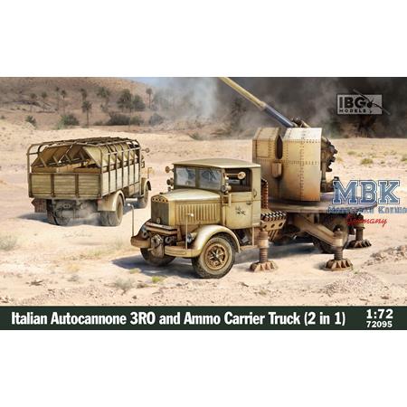 It. Autocannonce 3Ro & Ammo Carrier Truck (2in1)