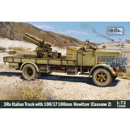 3Ro Italian Truck w/ 100/17 Howitzer (Cassone 2)