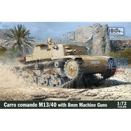 Carro Comando M13/40 with 8mm Breda Machine Guns