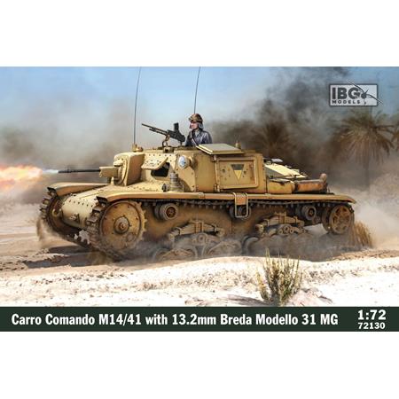 Carro Comando M14/41 with 13.2mm Breda