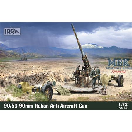 90/53 90mm Italian Anti-Aircraft-Gun