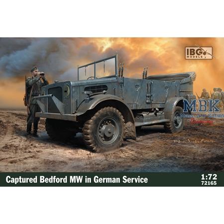 Captured Bedford MW in German Service