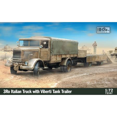 3Ro Italian Truck with Viberti Tank Trailer