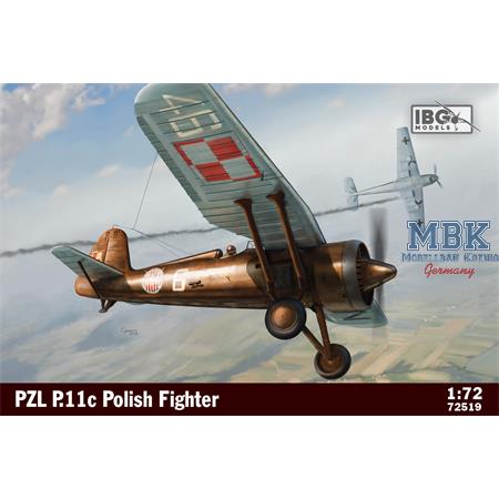 PZL P.11c Polish Fighter Plane