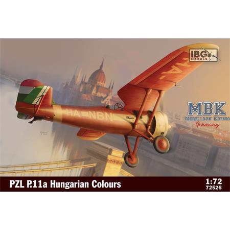 PZL P.11a Hungarian Colours