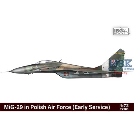 MiG-29 in Polish Air Force (Early Service)- LE