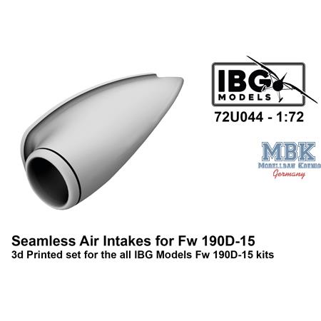 Seamless Air Intakes for Fw 190D-15