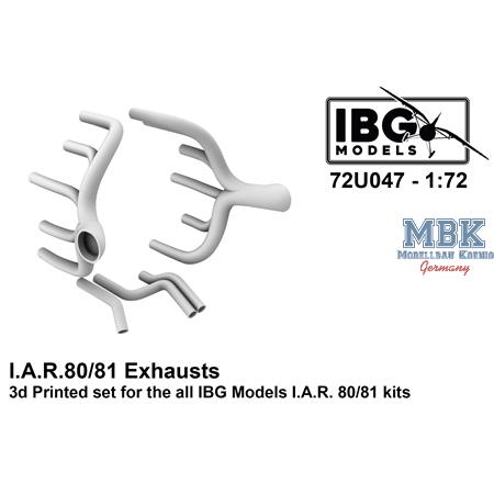 I.A.R. 80/81 Exhausts