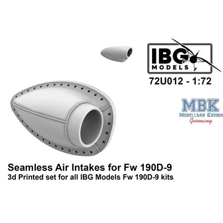 Seamless Air Intakes for Fw 190D-9