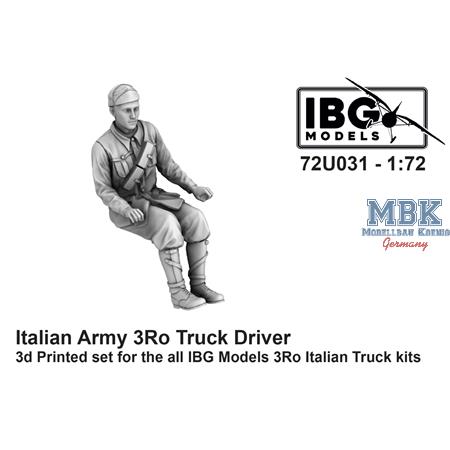Italian Army 3Ro Truck Driver