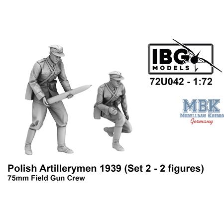 Polish Artillerymen - 75mm Field Gun Crew Set 2