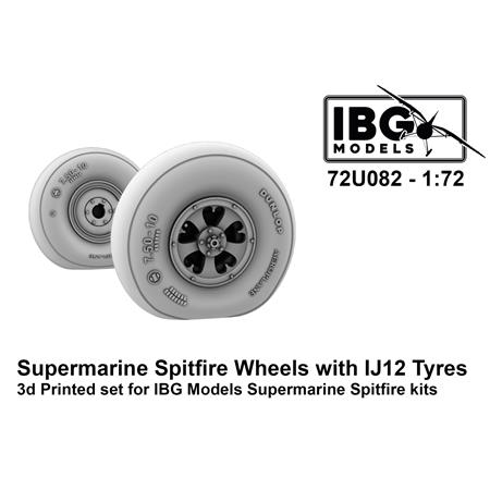 Spitfire Wheels with IJ12 Tyres
