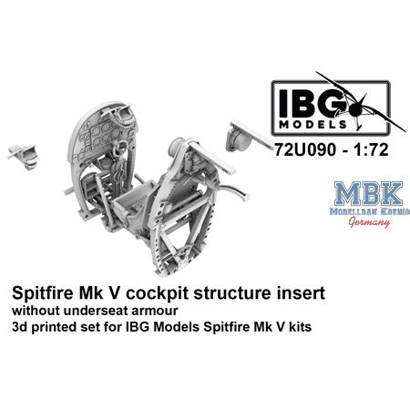 Spitfire Mk V Cockpit Structure Insert wo/seat arm
