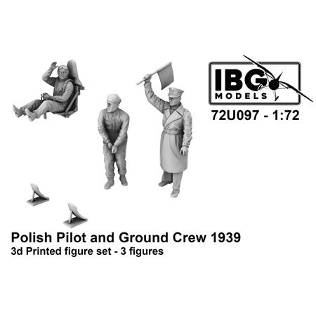 Polish pilot and ground crew 1939