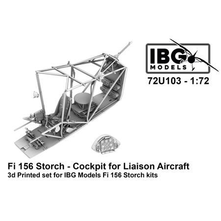 Fieseler Fi 156 - Cockpit for Liaison Aircraft