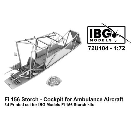Fieseler Fi 156 - Cockpit for Ambulance Aircraft