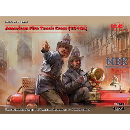 American Fire Truck Crew (1910s) (2 figures)