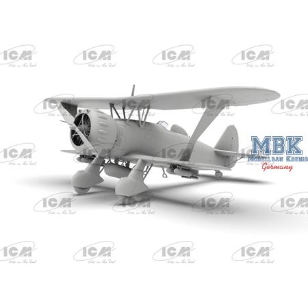 Hs 123A-1 (late), WWII German attack aircraft