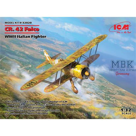 CR.42 Falco, WWII Italian Fighter