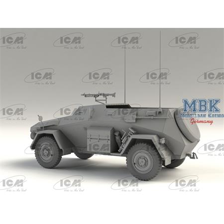 Sd.Kfz.247 Ausf.B with MG 34 machine gun