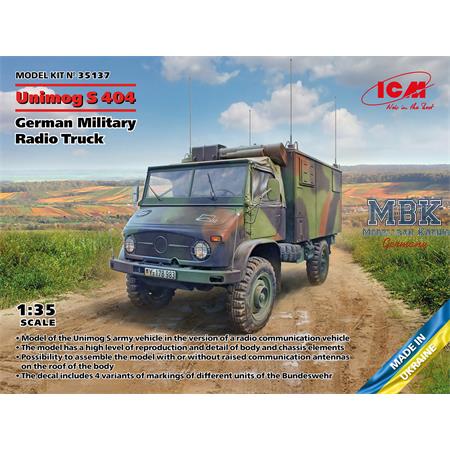 Unimog S 404, German Military Radio Truck