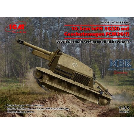 10,5cm leFH 16(Sf) auf Geschützwagen FCM 36(f)