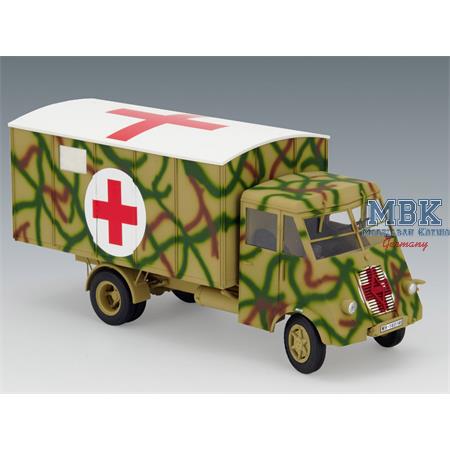LKW 3.5 AHN with Shelter, WWII German Ambulance