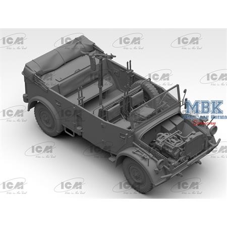 Kfz.70 with MG34, WWII German Military Vehicle