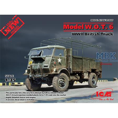 Model W.O.T. 6, WWII British Truck