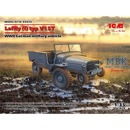 Laffly (f) typ V15T, WWII German military vehicle
