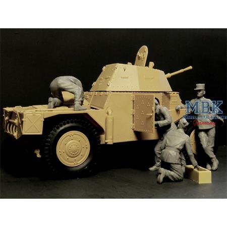 French Armored Vehicle Crew
