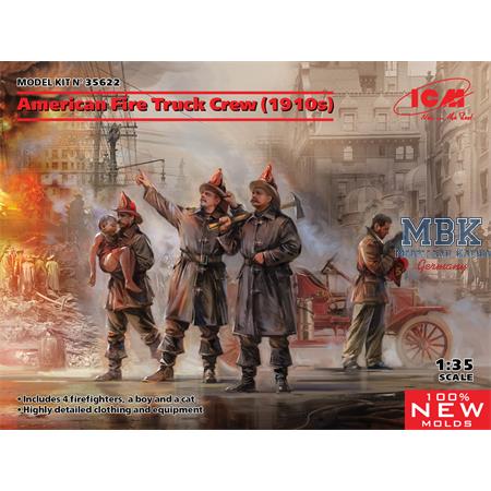 American Fire Truck Crew (1910s)