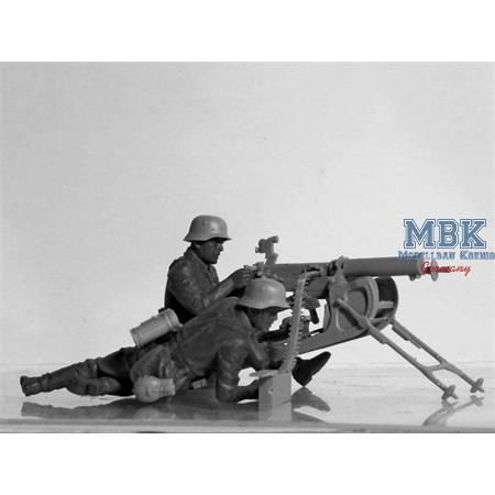 WWII German MG08 MG Team (2 figures)